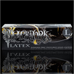 Blackwork Latex Gloves - Case Disposable Gloves Saniderm Tattoo Aftercare 