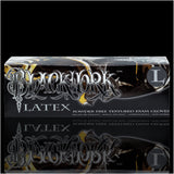 Blackwork Latex Gloves - Case Disposable Gloves Saniderm Tattoo Aftercare 