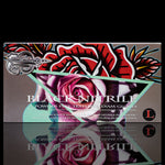 Blackwork Nitrile Gloves - Case Disposable Gloves Saniderm Tattoo Aftercare 