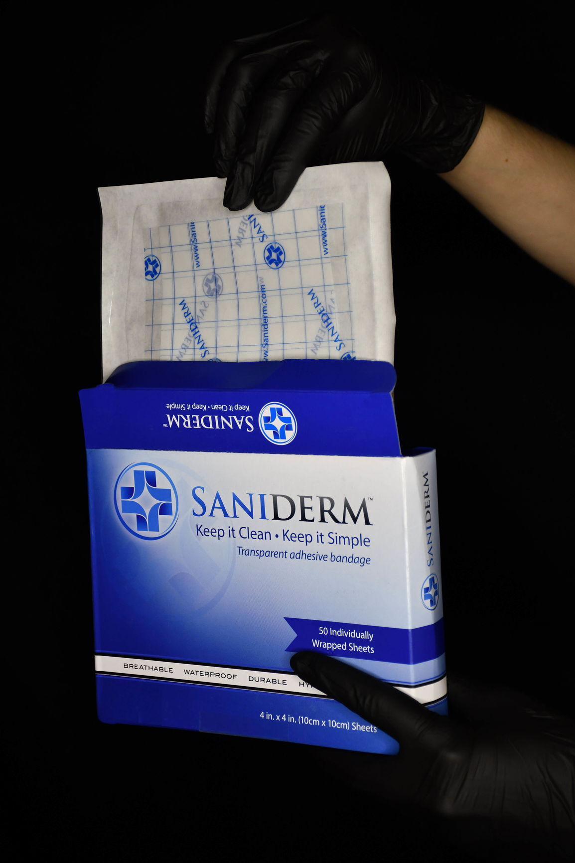 Saniderm 6 Inch x 8 Inch Tattoo Aftercare Bandage Artist Pack (25 count) Saniderm Tattoo Aftercare 