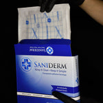 Saniderm 4 Inch x 4 Inch Tattoo Aftercare Bandage Personal Pack (10 count) Saniderm Tattoo Aftercare 